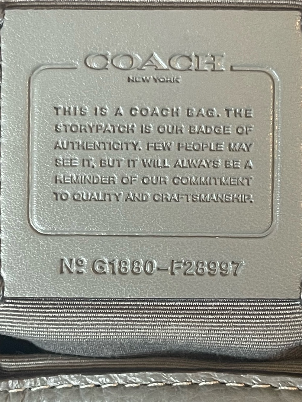 Coach Lexy Gray Pebbled Leather Hobo Shoulder Bag - Picture 6 of 9